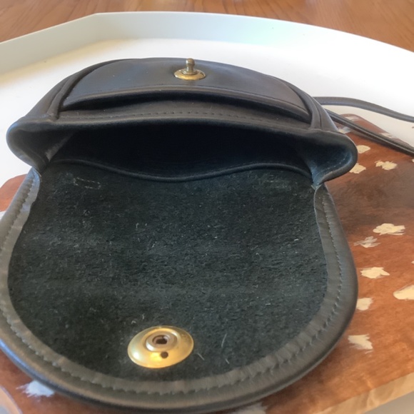 Vintage Coach #9826 Black Mini Convertible Belt Bag Shoulder Crossbody Bag - Picture 8 of 15